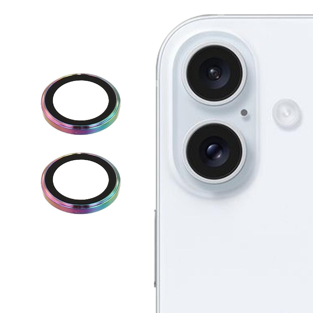 

For iPhone 17 Camera Lens Protector Electroplating Ultra HD Tempered Glass Lens Film Multi-Color