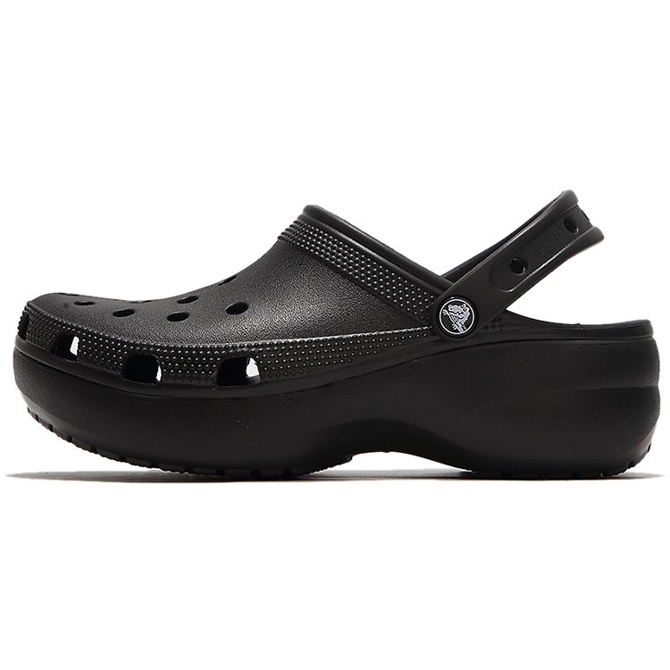 Crocs Classic Platform Clog Black Women Sneakers 206750-001