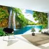 Waterfalls Landscape Photo Mural Wallpaper Living Room Tv Sofa Background Wall Paper For 3d Walls Home Decor
