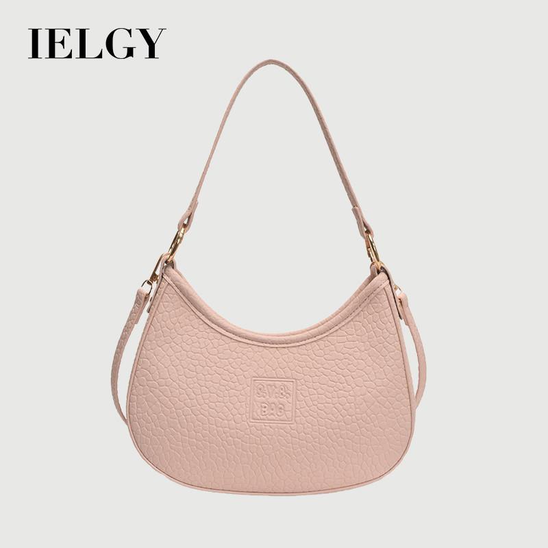 IELGY Ladies Underarm Bag All-Match Simple Style Hand Dumpling Bag