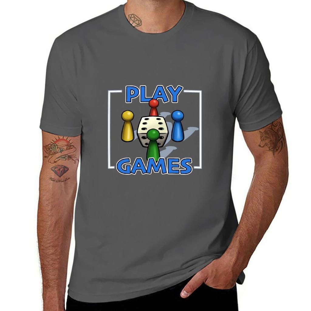 Play Games Tshirt Summer Print Short Sleeve Tee