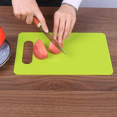 Cutting Board Anti-slip Kitchen Tool Candy Color Chopping Board Food Cutting Block Mat for Kitchen