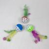 3pcs Cat Chew Toy Training Bite-resistant Bell Squeaky Kitten Toy Feather Interactive Teeth Cleaning Cat Toy Supplies