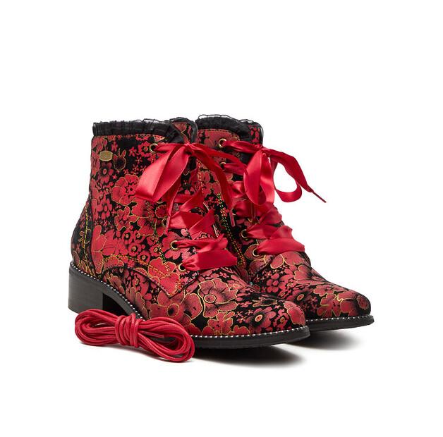 Ankle Boots Laura Vita Emcmao 45 Red
