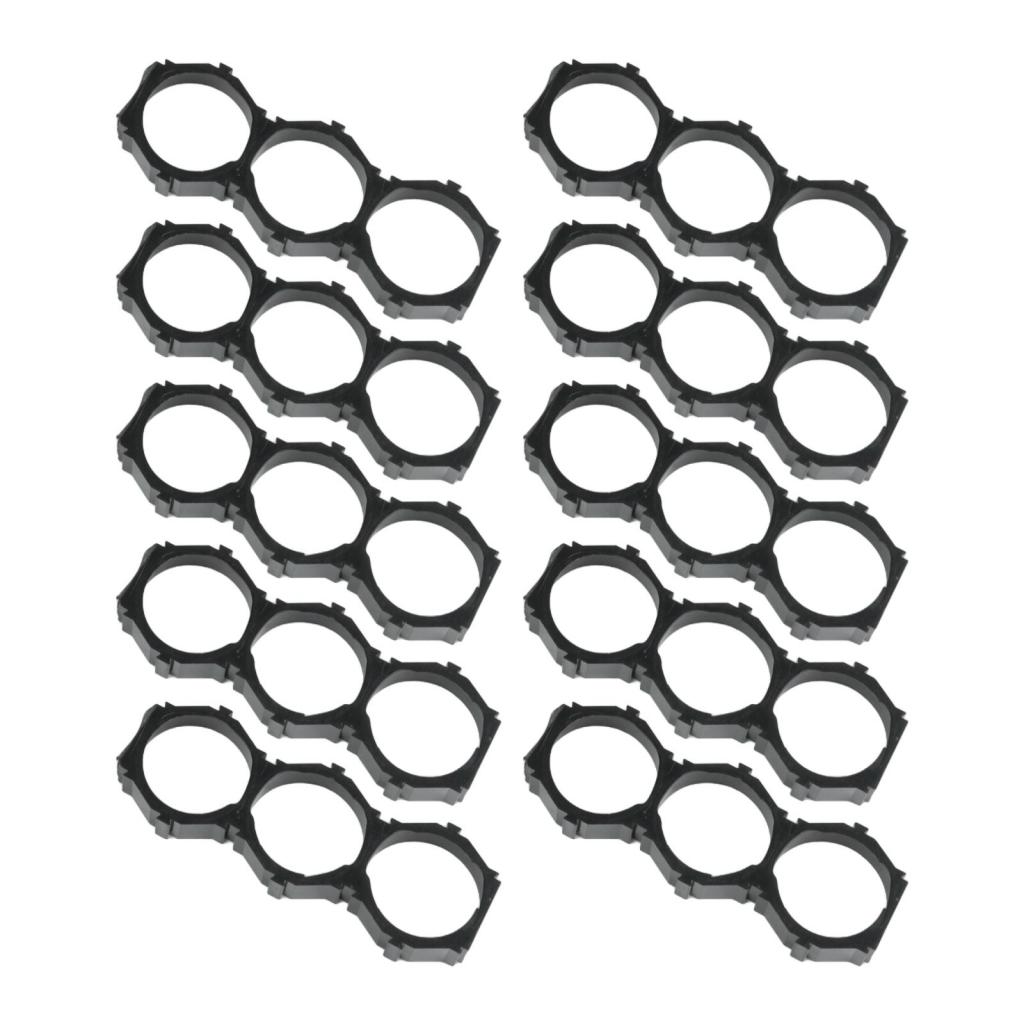 10pcs 21700 Battery Holder Stand Plastic Frame Brackets for Holding Battery Pack