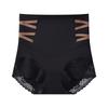 Ladies Spring and Autumn Lace Side High Waist Belly Lift Hip Flat Angle Briefs