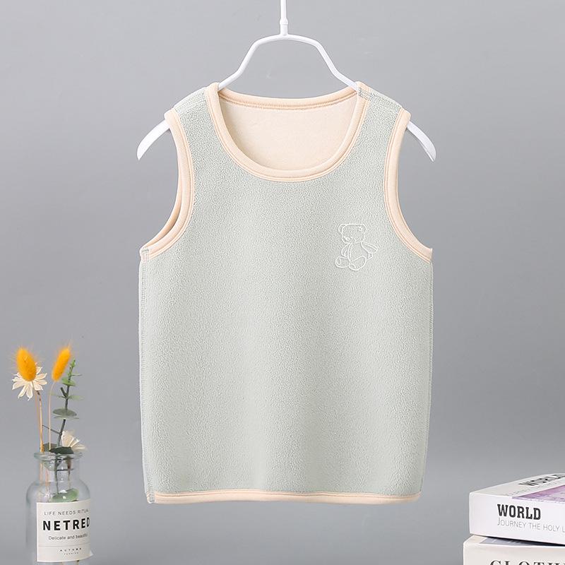 

Детский теплый осенне-зимний жилет на флисовой подкладке для малышей Size 140cm