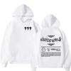 Urban fashion, sports, trendy hip-hop, long sleeved and plush warm hoodie
