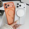 Transparent Shockproof Magnetic Case For For Iphone 17 Air 16 1 14 13 Pro Max Camera Protection For Magasfe Wireless Charge Cover