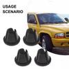 (Pack of 4) Tail Light Lamp Retainer Clip Set for Dodge Ram Dakota 6504072