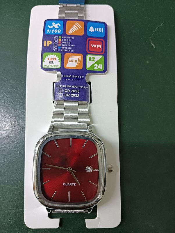 Simple Retro Steel Belt Electronic Watch Sports Waterproof Business Watch A-130