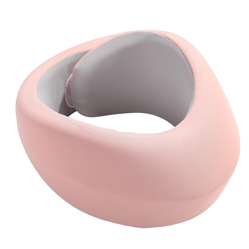 U-shaped Pillow Anti-bow Three-dimensional Neck Cover Neck Tilt Correction Latex Pillow Business Trip Flight High-speed Rail Nap Artifact