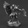 White Brass Viking Warrior Miniature Model Metal Ancient Soldier Figure Board Game Piece Desktop Decor Ornament Toy