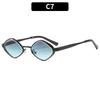 Fashion Polygonal Women Sunglasses Vintage Brand Irregular Sun Glasses Unique Metal Frame Punk Eyewear Men