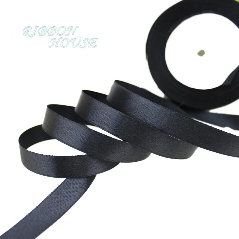 (25 yards/roll) 6mm Single-sided Satin Ribbon Woven Ribbon Gift Packaging Christmas Decoration Handmade Ribbon DIY Wholesale