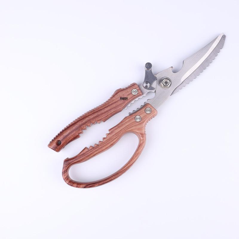 Stainless Steel Multi-Functional Chicken Bone Shears for Kitchen Use