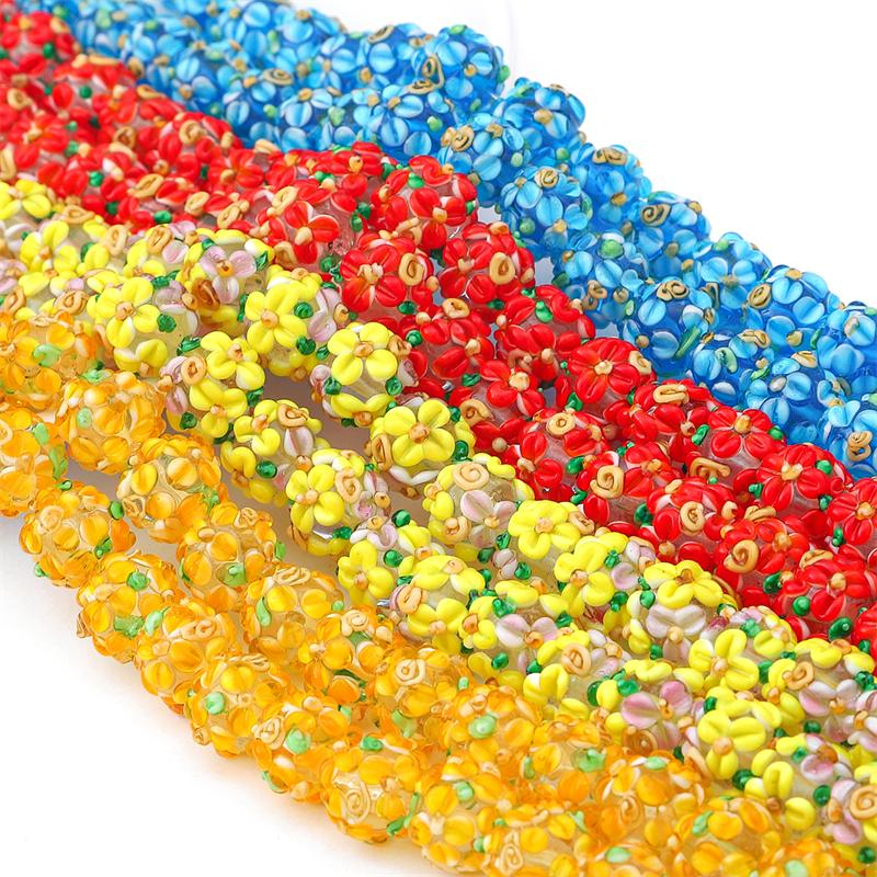 350 Perles Acrylique Jaune Clair 6/8/10 Mm - Pour Bijoux DIY, Bracelets, Décorations Créatives