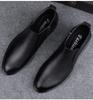 Men's Mid-Top Leather Zipper Boots: Casual & Formal, Autumn-Winter, High-Top Cowhide, Outdoor Short Boots.