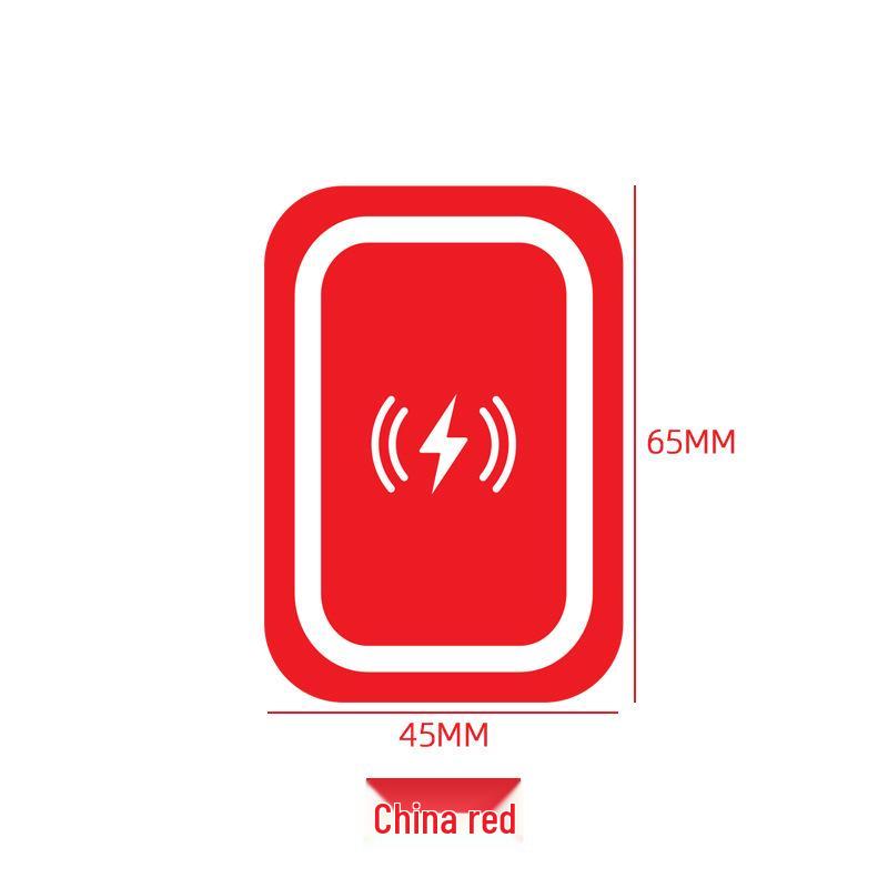 Magnetic Wireless Charging Car Phone Holder Sticker - Universal Iron Sheet
