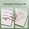 Sijin A7 Leather Hardbound Notebook with Elastic Band - Portable Pocket Planner for On-the-Go Note-Taking
