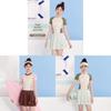 Childrens Swimsuit Girls One Piece Polyester Quick Dry Sun Protection For Beach Swimming