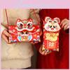 Adorable 2025 Snake Year Fabric Red Packet Bag Perfect For Children's Lunar New Year