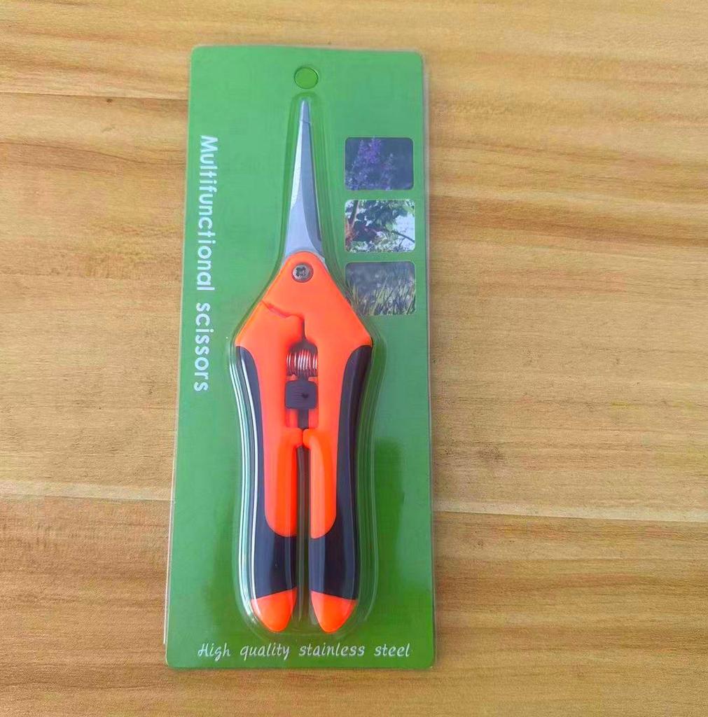 Stainless Steel Tilted Head Fruit Thinning and Pruning Shears