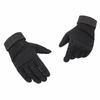 Wear-Resistant Motorcycle Gloves Black Anti-Slip Mountaineering Gloves Polyester Anti Cutting Full Finger Gloves Sports