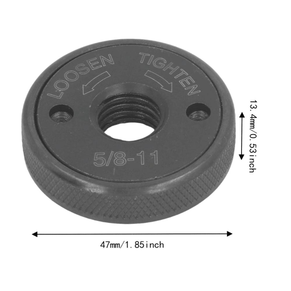 2pcs Quick Release Angle Grinder Flange Nuts Heavy Duty Grinder Pressure Plate For Cutting