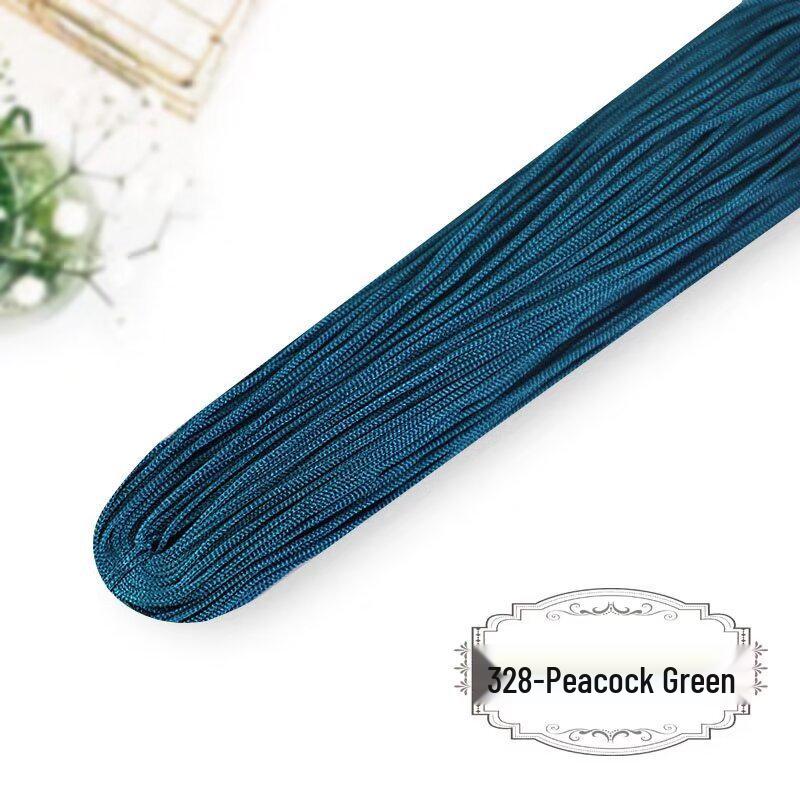 Bright Silk Hollow Yarn Crochet Shoes & Bag Thread - Fine Wool for Knitting & Handmade Crafts
