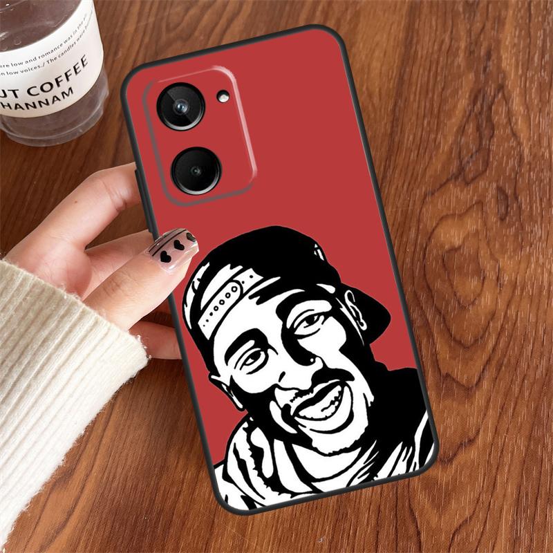 Rapper 2pac Singer Tupac For Realme 15 Pro GT7 GT6 10 11 12 13 14 Pro Plus C75 C71 C65 C63 C61 C53 C67 C35 C55 Case