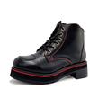 Wild Wing Swallow Motorcycle Boots, Black Red (Smooth), Size 24.5cm