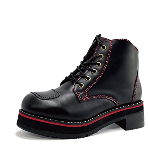 

Wild Wing Swallow Motorcycle Boots, Black Red (Smooth), Size 24.5cm