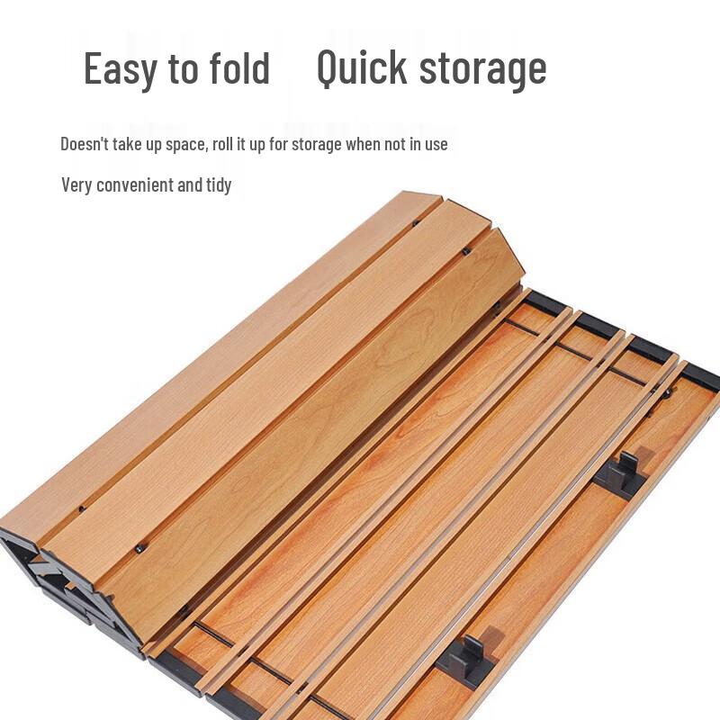 Hedawu Outdoor Folding Camping Cart Table Board
