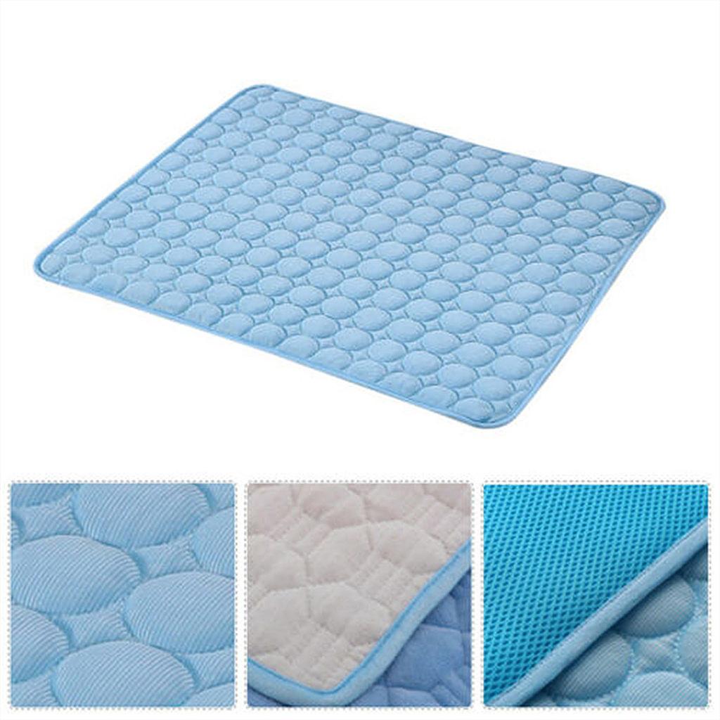 Dog Mat Pet Chilly Summer Cool Bed Pad Cushion Indoor