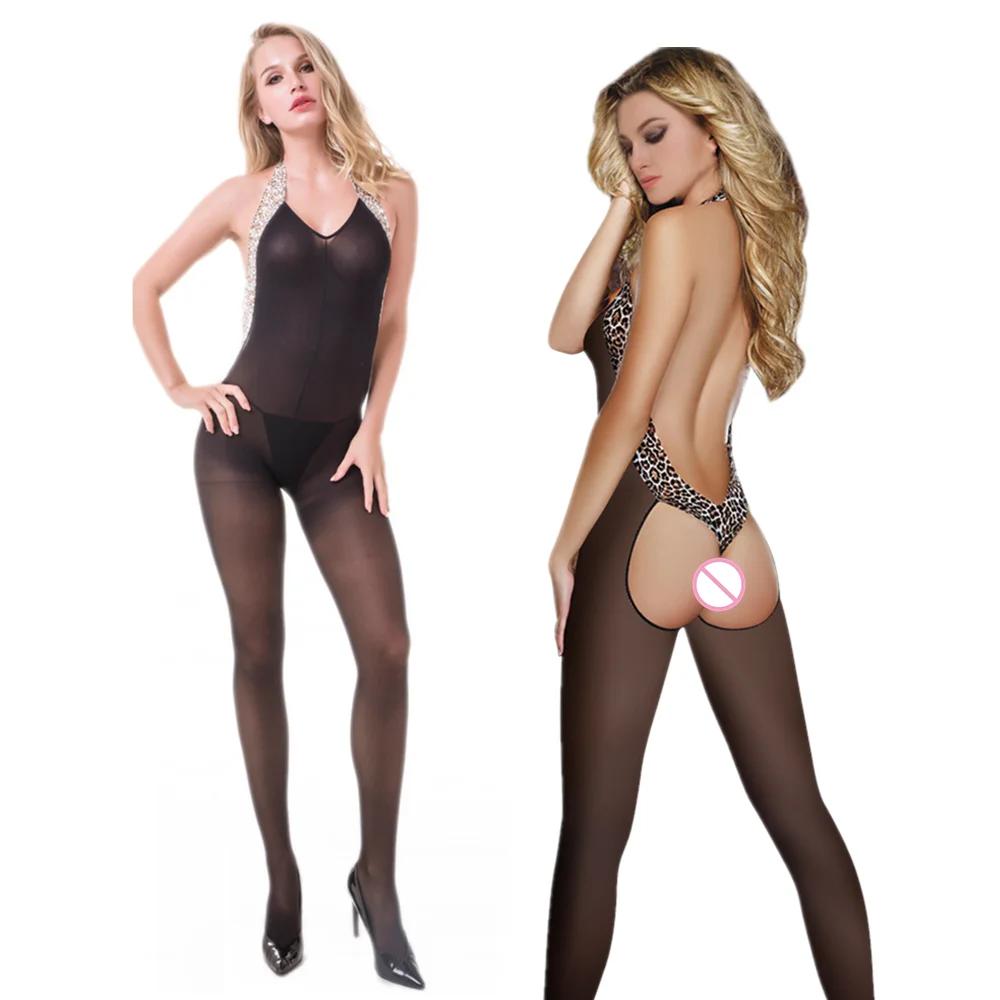 Sexy Mesh Fishnet BodyStockings For Women Hollow Out Erotic Lingerie Femme Exotic Porno Plus Size Bodysuits Exotic Nightwear