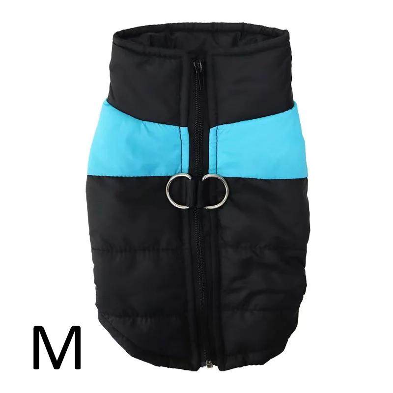 Waterproof Warm Dog Clothes Pet Coat Winter Vest Padded Zipper Jacket Dog Clothing for Small Medium Big Dogs Outfit