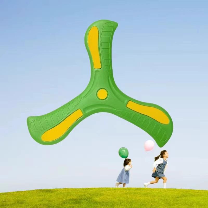 Children s EVA Soft Three-Blade Boomerang Flying Disc Toy
