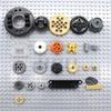 169Pcs High-Tech Parts Gear Transmission Building Bricks Blocks Set  DIY Technological Creativity Accessory Toy