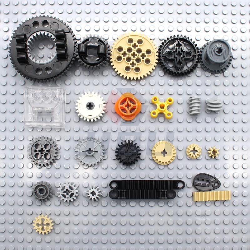 169Pcs High-Tech Parts Gear Transmission Building Bricks Blocks Set DIY Technological Creativity Accessory Toy