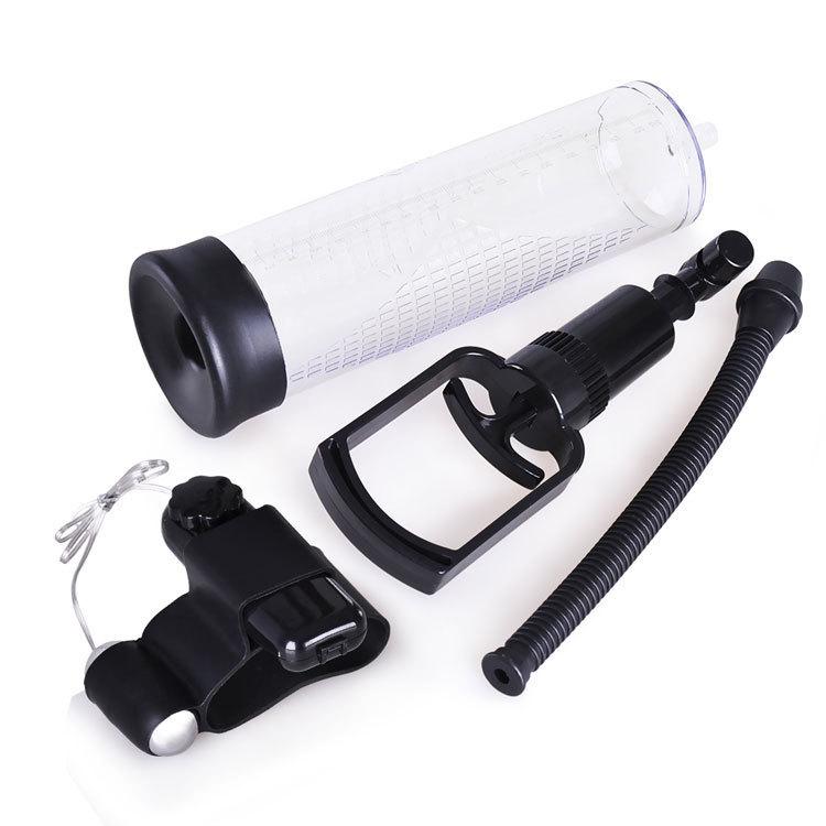 New Men's Manual Vibration Physical Vacuum Exercise Men's Training Massage Electric Masturbation Cup Adult Sex