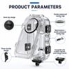 Quick Release Invisible Dive Case Underwater Diving Shell for Insta360 X6 Action Camera Accessories