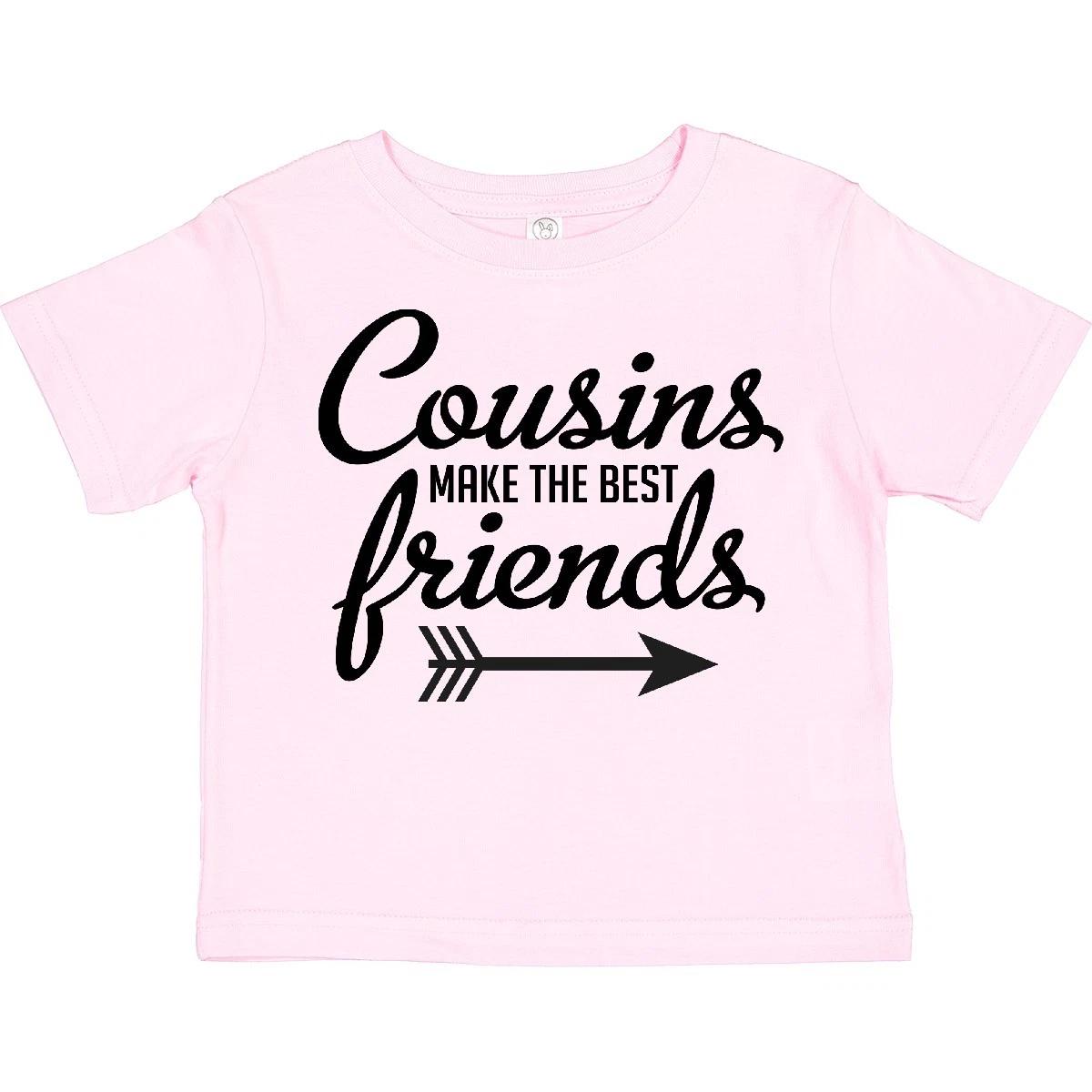 

Inktastic Cousins Make The Best Friends With Arrow Toddler kids boys T-Shirt Family Famile 140