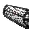 Glossy Black AMG Style Bumper Grille Grill With OE Style Emblem Logo For Mercedes Benz C-Class W204 2008-14 C180 C200 C250 C350