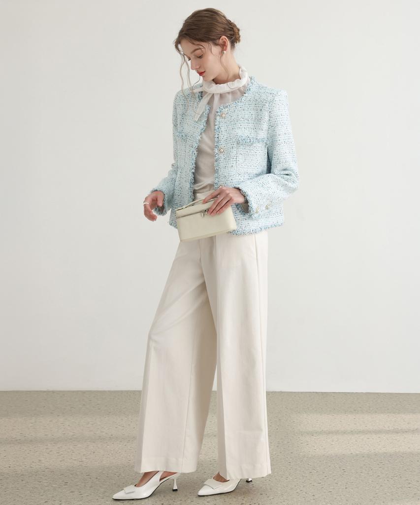 Epelleu Noir Wide Long Slacks
