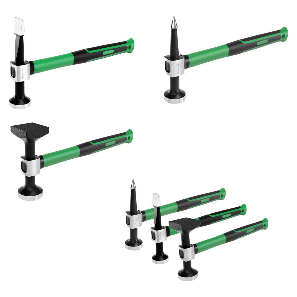 High Strength Alloy Steel Auto Body Repair Hammer Kit Suitable for Efficient Dent Removal and Restoration Easy Transport