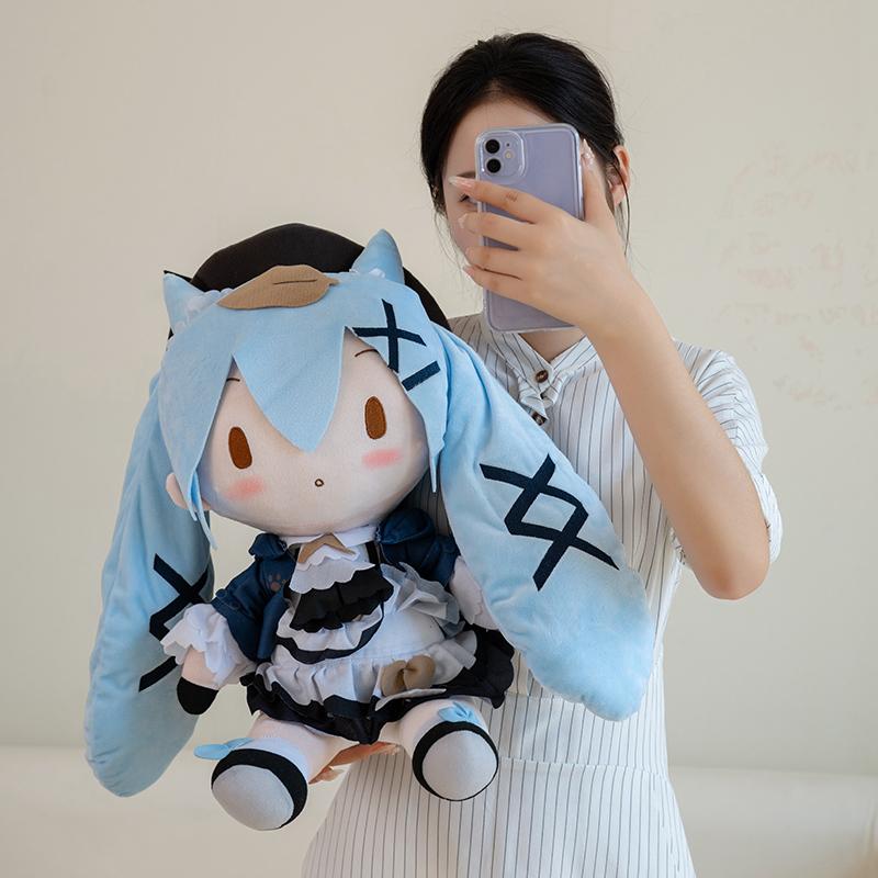 40cm Preciality Casual Hatsune Miku Plush Toy Cartoon Stuffed Lovely Girl Plushies Birthday Gift Girl