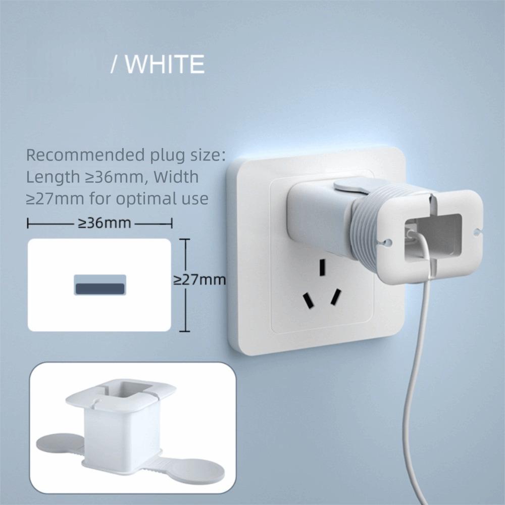 Silicone Material Cable Storage Bracket Protective Design Cable Organizer  Travel Use