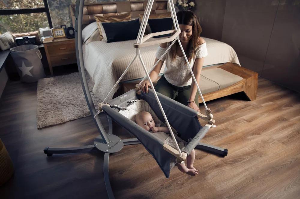 Baby swing Baby Grey - dotties
