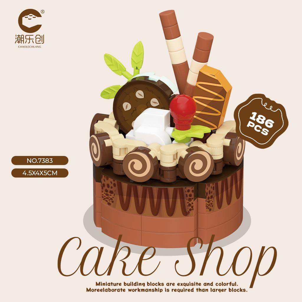 Creative Building Blocks, Birthday Cake Dessert, Party Building Blocks, Girl's Birthday Gift, Birthday Cake Building Blocks